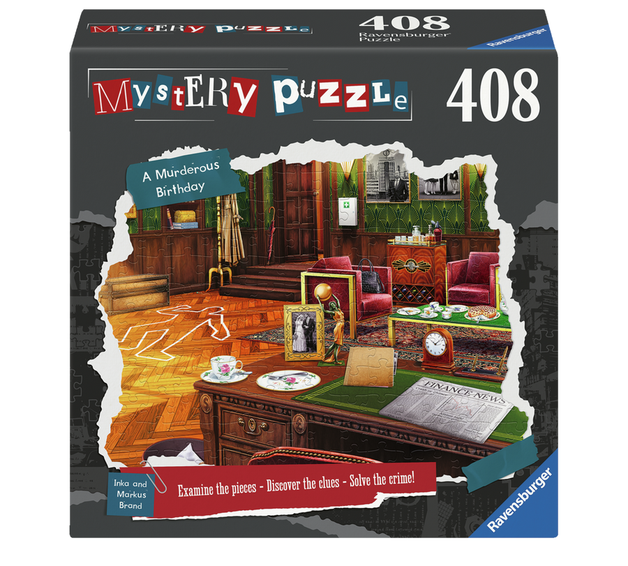 Casse-tête 408 morceaux MYSTERY: A Murderous Birthday – Ravensburger