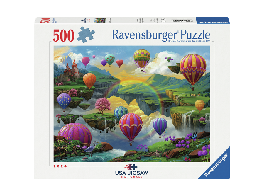 Casse-tête 500 morceaux Air Balloon Valley (USJ) – Ravensburger