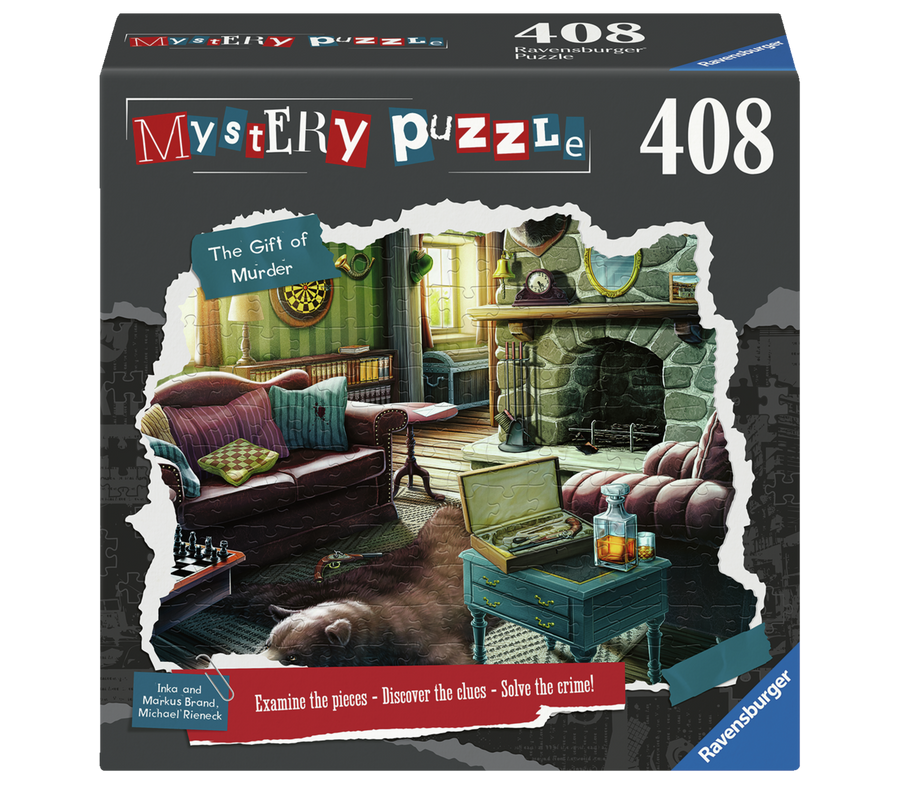 Casse-tête 408 morceaux MYSTERY: The Gift of Murder – Ravensburger