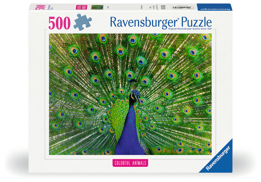 Casse-tête 500 morceaux Peacock – Ravensburger