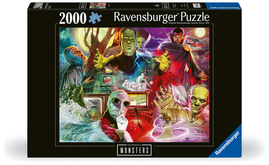 Casse-tête 2000 morceaux Universal Monsters – Ravensburger
