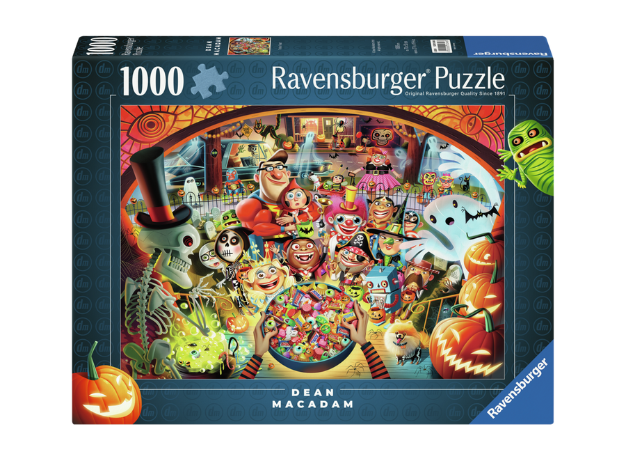 Casse-tête 1000 morceaux Trick or Treat – Ravensburger
