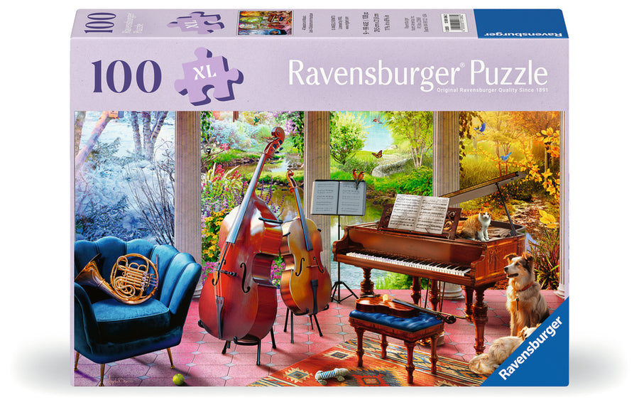 Casse-tête 100 morceaux Four Seasons in Music – Ravensburger