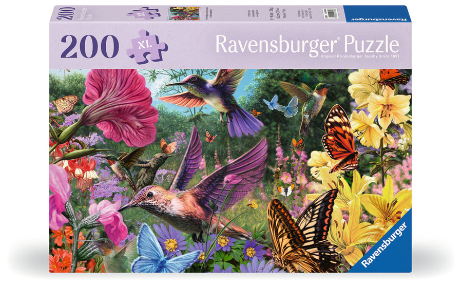 Casse-tête 200 morceaux Hummingbirds & Butterflies – Ravensburger