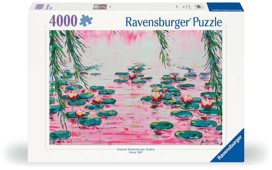 Casse-tête 4000 morceaux Pink Water Lilies – Ravensburger