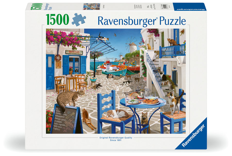 Casse-tête 1500 morceaux Cats of Mykonos – Ravensburger