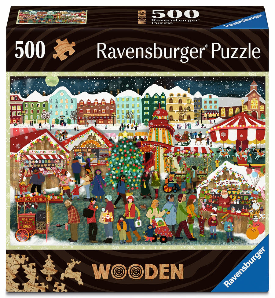 Casse-tête en bois 500 morceaux Christmas – Ravensburger