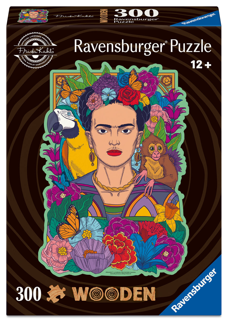 Casse-tête en bois 300 morceaux Frida Kahlo – Ravensburger