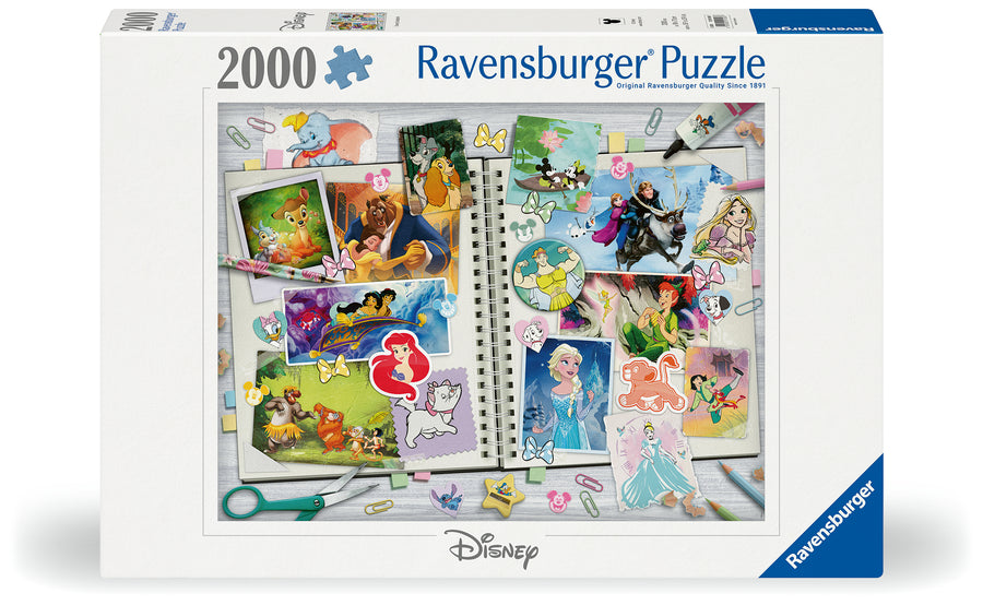 Casse-tête 2000 morceaux Disney Scrapbook – Ravensburger