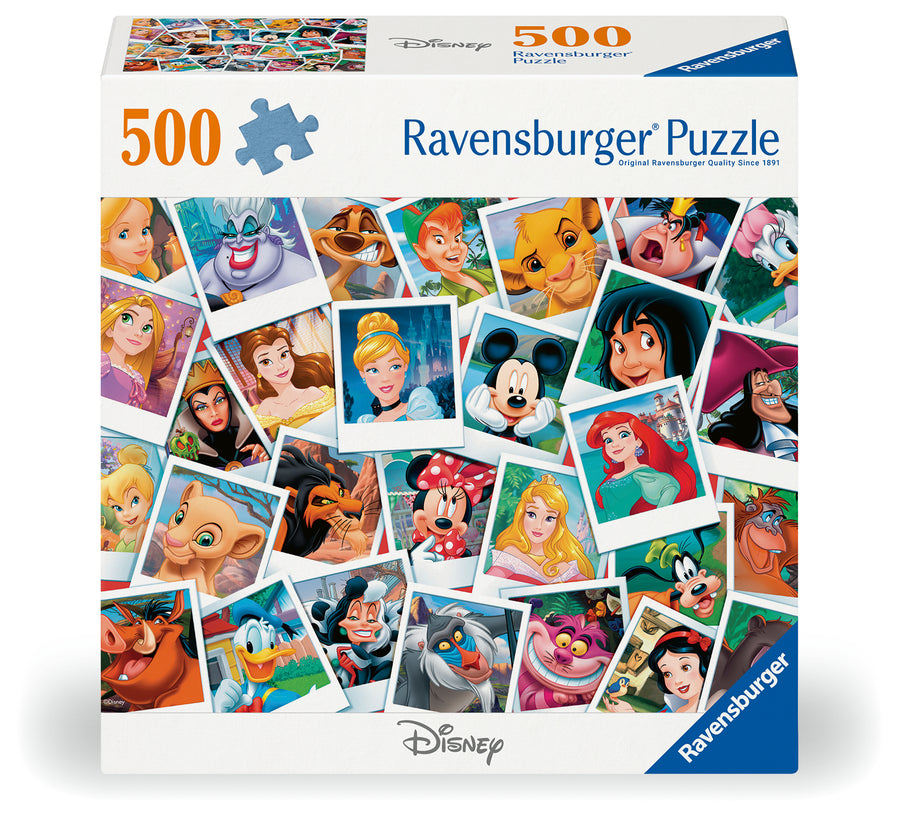 Casse-tête 500 morceaux Disney Portraits – Ravensburger