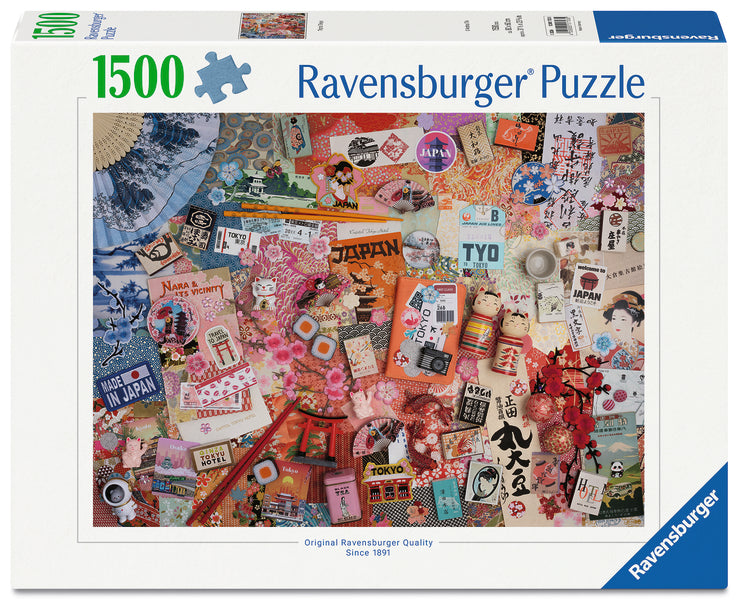 Casse-tête 1500 morceaux Trip to Tokyo – Ravensburger
