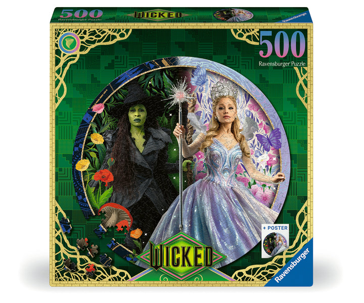 Casse-tête rond 500 morceaux Wicked Act 2 – Ravensburger