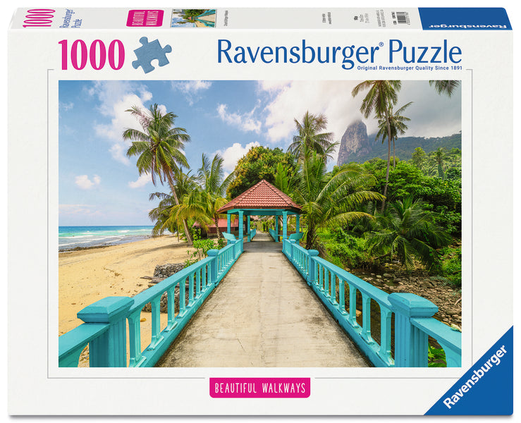 Casse-tête 1000 morceaux Colorful Bridge in Malaysia – Ravensburger