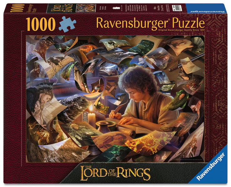 Casse-tête 1000 morceaux LOTR Frodo's Journey – Ravensburger