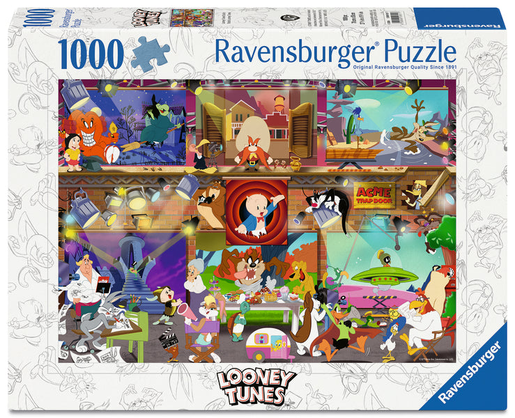 Casse-tête 1000 morceaux Looney Tunes Studio – Ravensburger