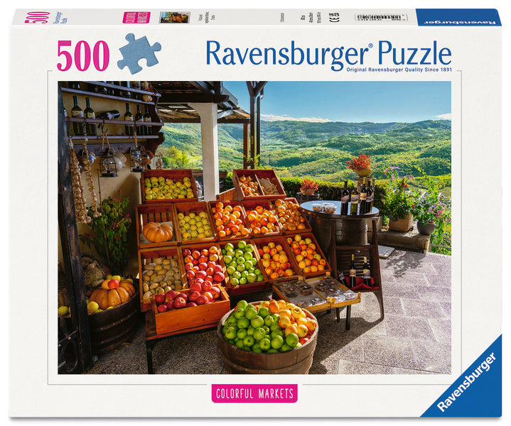 Casse-tête 500 morceaux Fruit Market, Croatia – Ravensburger