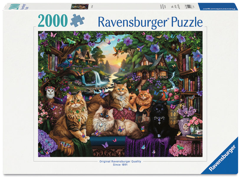 Casse-tête 2000 morceaux Cat Tail Cottage – Ravensburger