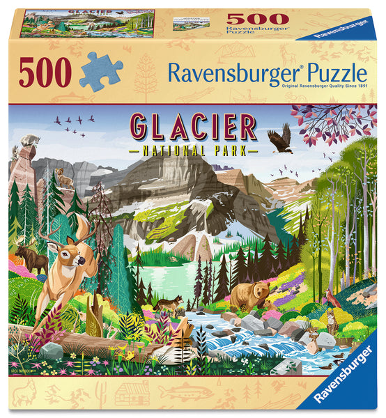 Casse-tête 500 morceaux Glacier National Park – Ravensburger