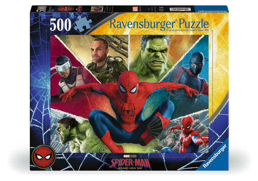 Casse-tête 500 morceaux Spider-Man Brand New Day – Ravensburger