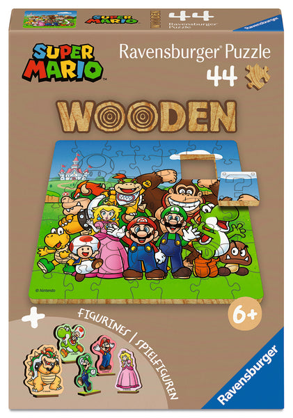 Casse-tête en bois 44 morceaux Super Mario – Ravensburger