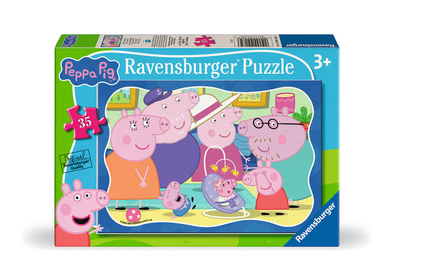 Casse-tête 35 morceaux Peppa Pig – Ravensburger (réf. 12004185)