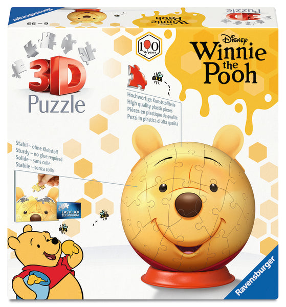 Casse-tête 3D 72 pièces Winnie the Pooh w/Ears – Ravensburger