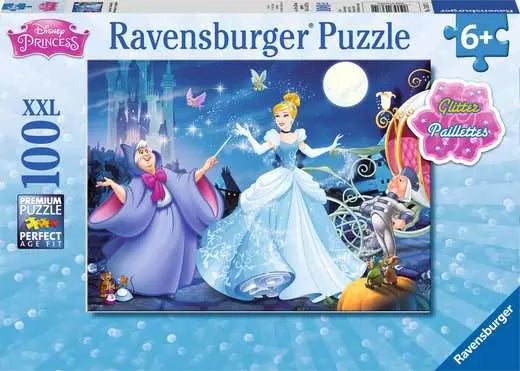 Casse-tête Ravensburger Disney Princess – Adorable Cinderella – 100 pièces XXL – image du produit
