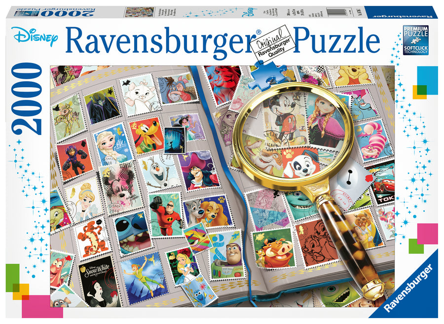 Casse-tête 2000 morceaux Disney Stamp Album – Ravensburger