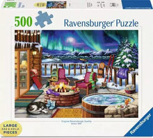 Casse-tête Ravensburger Aurores boréales – Nancy Wernersbach – 500 pièces grand format – image du produit