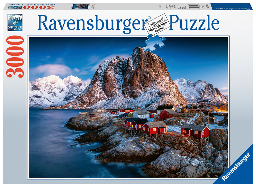 Casse-tête 3000 morceaux Hamnoy, Lofoten – Ravensburger