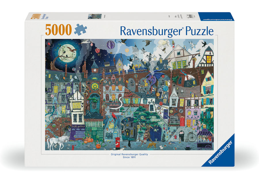 Casse-tête 5000 morceaux Fantasy, Victorian Street – Ravensburger