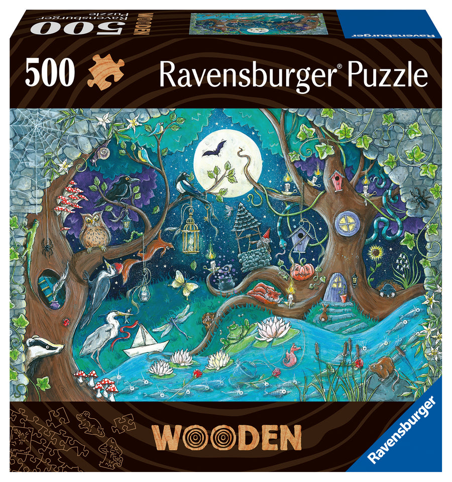Casse-tête en bois 500 morceaux Fantasy Forest – Ravensburger