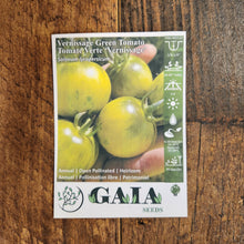 Tomato 'Vernissage Green' Organic