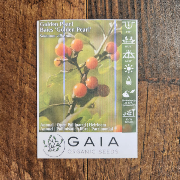 Berries 'Golden Pearl' Organic