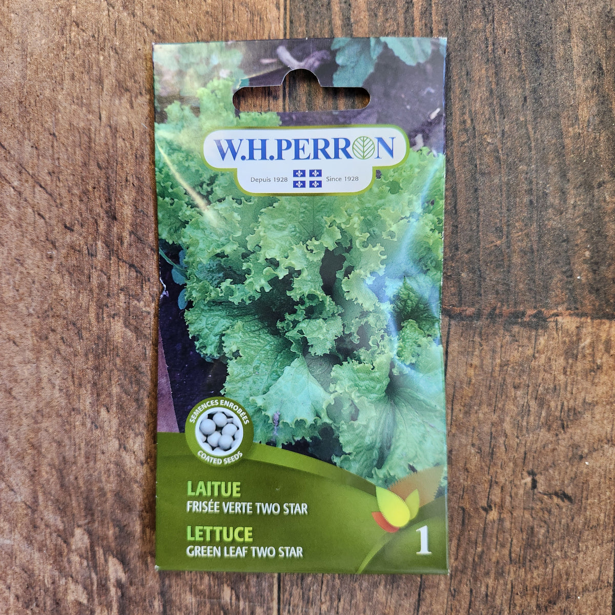 Laitue frisée verte 'Two Star'