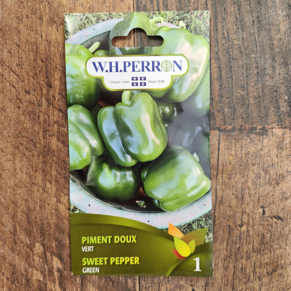 Green sweet pepper