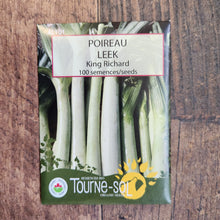 Organic 'King Richard' Leek