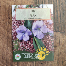 Organic blue flax
