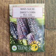 Organic 'Blue Jade' Sweetcorn