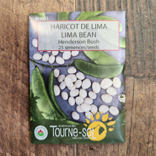 Organic 'Henderson Bush' Lima Bean