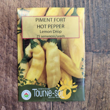 Organic 'Lemon Drop' hot pepper