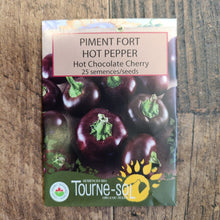 Piment fort ‘Hot Chocolate Cherry’ (<em>Capsicum annuum</em>)