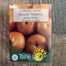 Organic 'Golden Bison' yellow tomato
