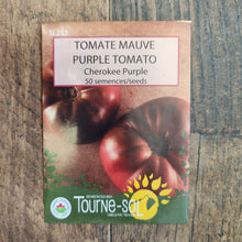 Tomate mauve ‘Cherokee Purple’ (<em>Solanum lycopersicum</em>)