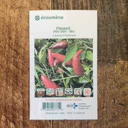 Organic 'Piri-Piri' Hot Pepper