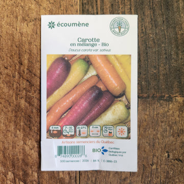 Organic carrot mix