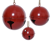 Grelot de Noël en fer – Rouge