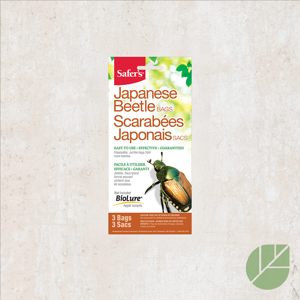 3 replacement bags for Safer's® Japanese beetle traps