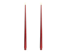 Bougie LED cierge effet flamme – Multicolore