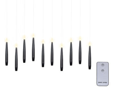 Ensemble de 10 bougies LED pour sapin – Assorties